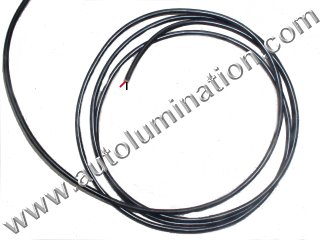 24-2 Conductor Copper PVC Wire with Black Jacket  