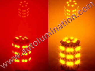 3157 combination red amber led bulb
