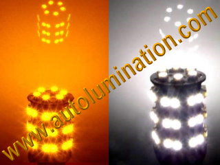 3157 combination amber white led bulb