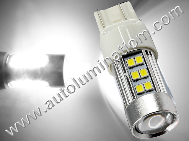 Alla Lighting 2x Super Bright 6000K White 7440 7440NA W21W LED Bulbs  Back-up Reverse Turn Signal Light Lamps Compatible with Prius V / 2004 2005  2006