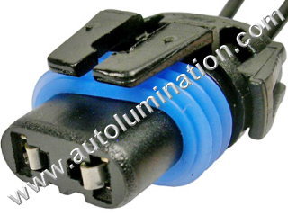 9005XS P20d HB3A Female Socket Pigtail Connector Wire