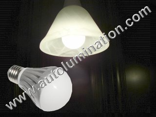 E27 Led 6 Watt Light Bulb 3000K White