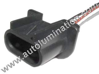 H13 Socket Pigtail Headlight Connector