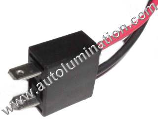 H7 PX26d Male Socket Pigtail Connector Wire