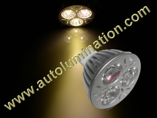 3 Watt Luxeon Led MR16 Spot Light Bulb