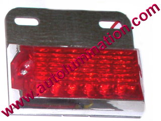 Dual Ciircuit Truck Trailer Side Marker 12 Led Light Red